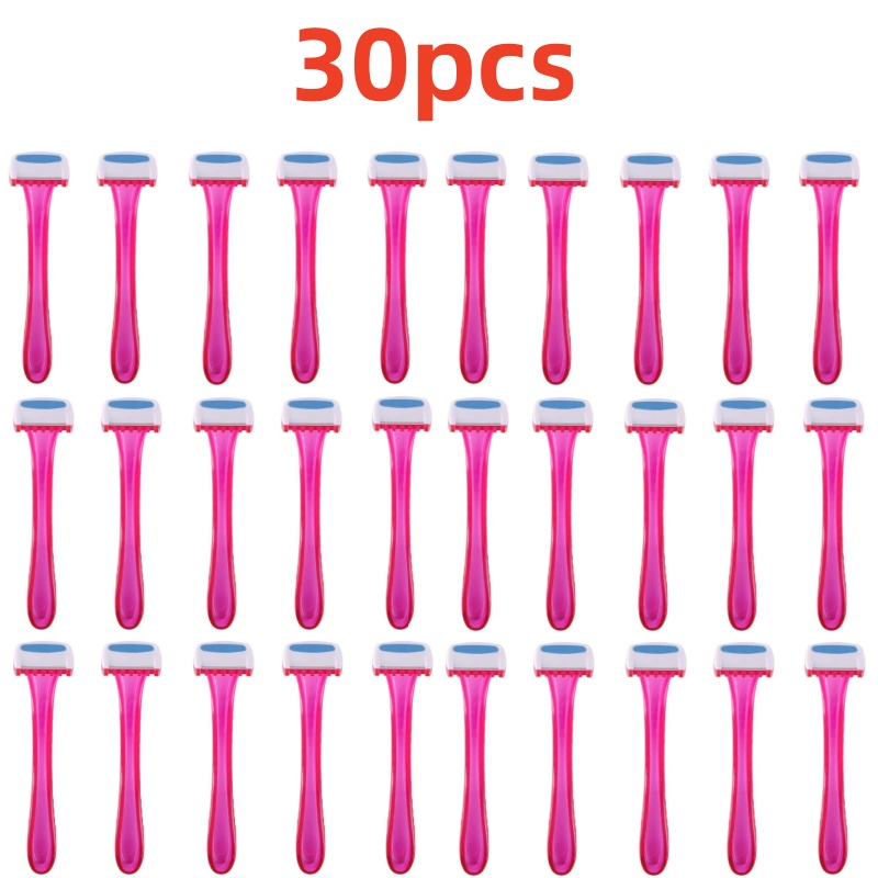 Safety Razor Handle - -5-30 Buah Pisau Cukur Wanita Sekali
