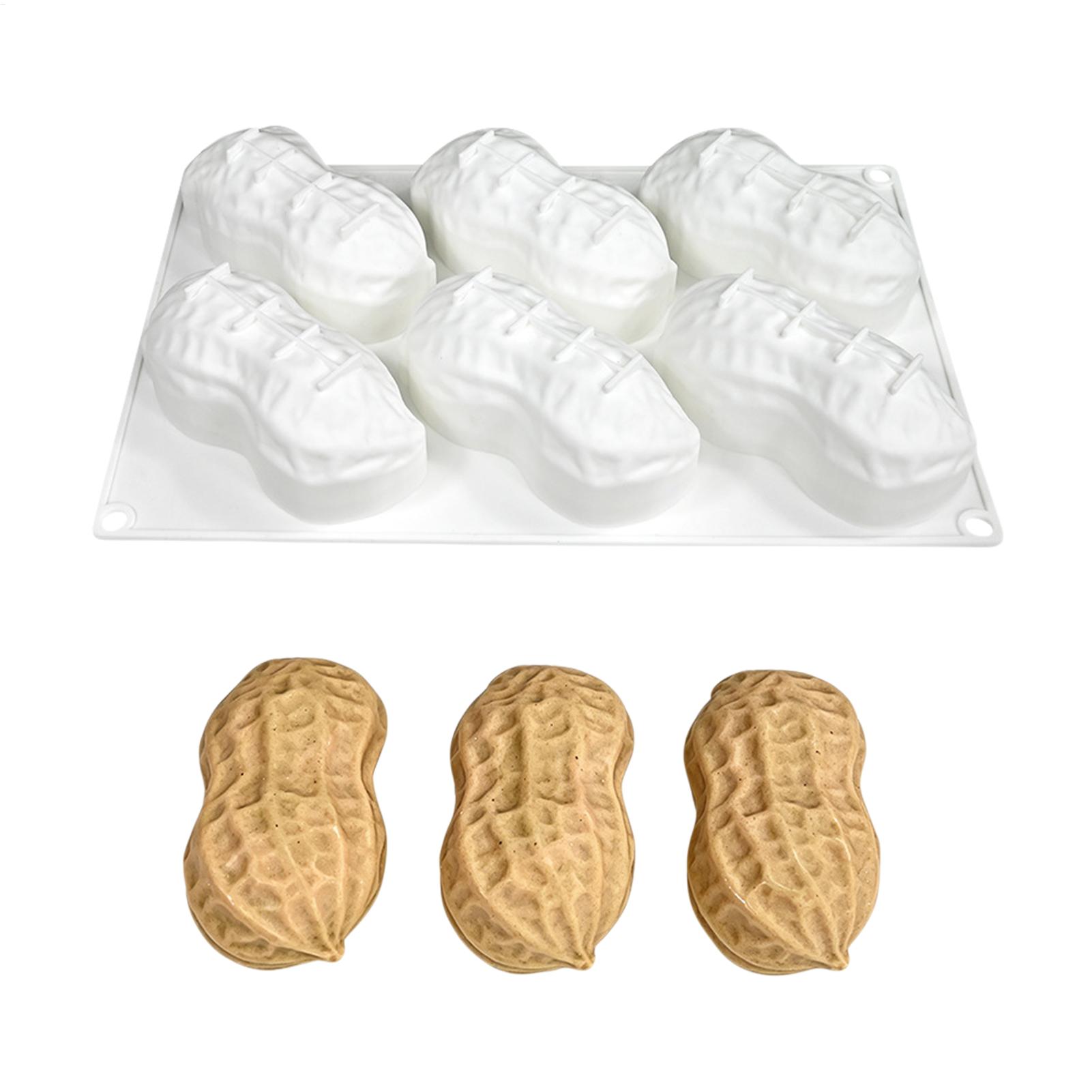 Eco Soap - Cetakan Kue Silikon dengan 6 Lubang,