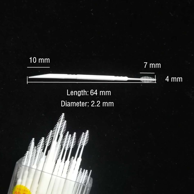 300 buah/kantong dua ujung ton - Bamboo Toothbrush ulasan dan harga