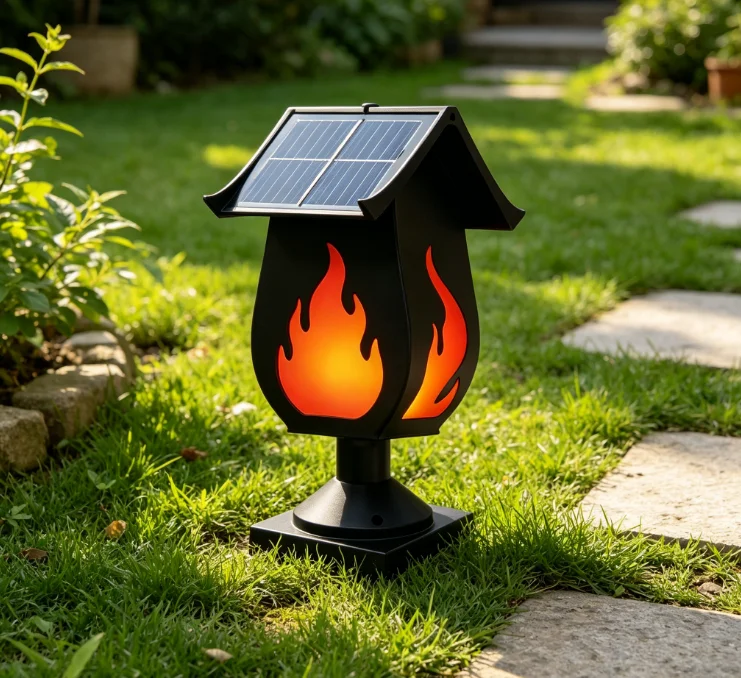 Lampu Hias Tiang Taman Tenaga  - Solar Garden Light ulasan dan harga