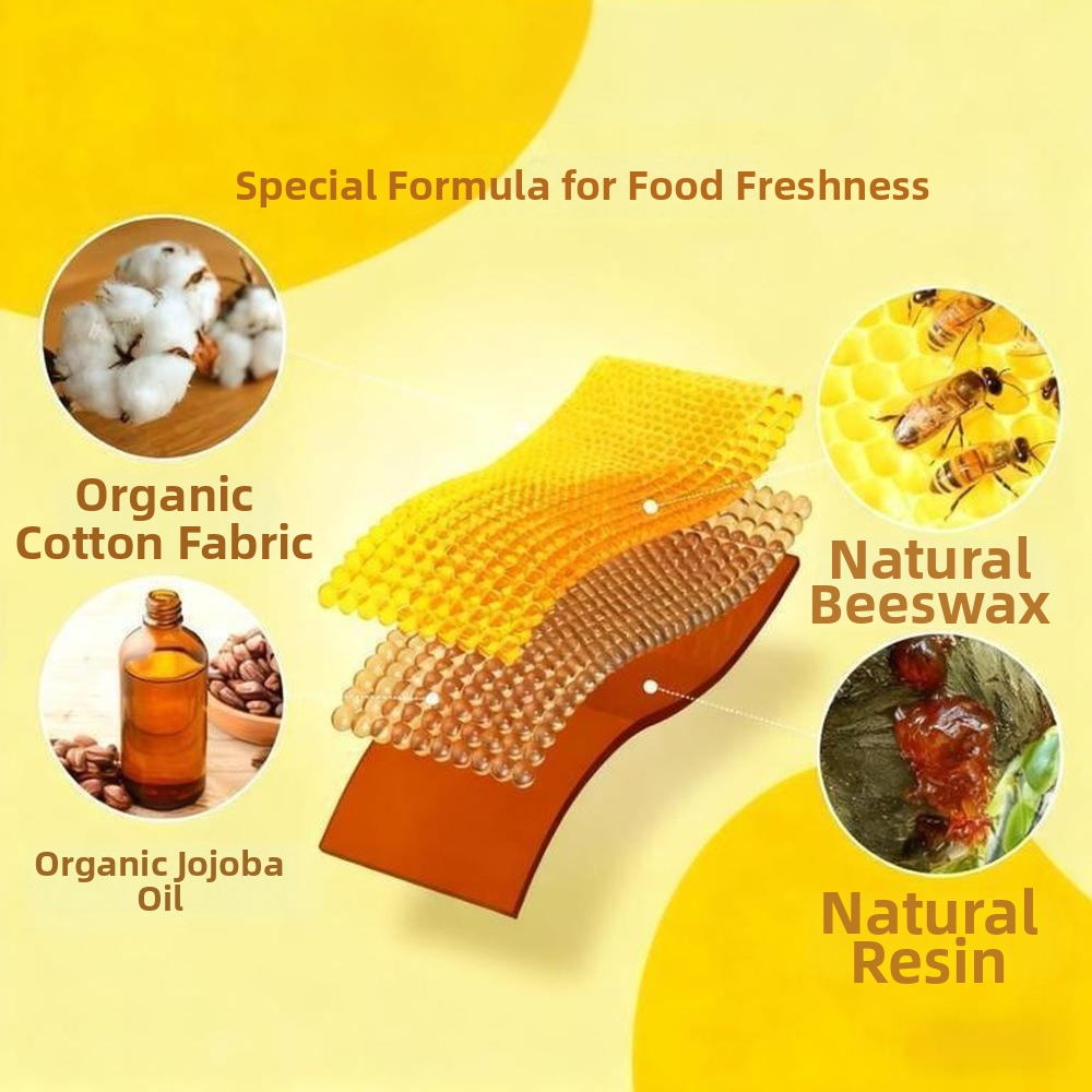 Kantong Roti Lilin Lebah yang  - Reusable Bag ulasan dan harga