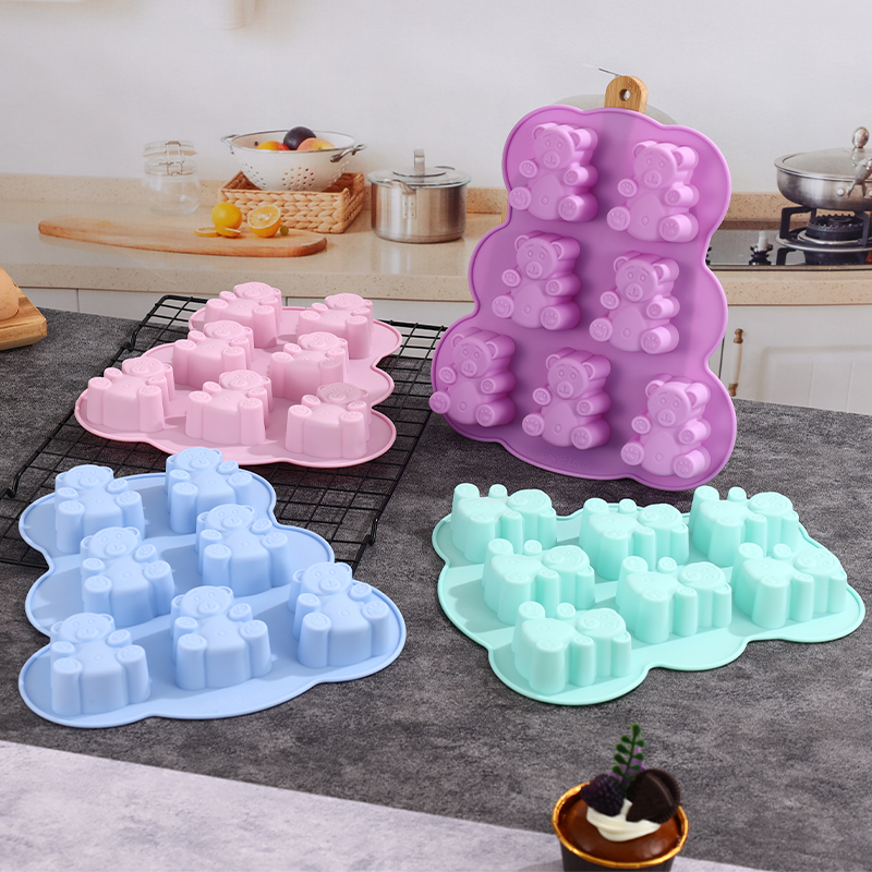 Cetakan Beruang Kenyal Silikon - Eco Soap ulasan dan harga