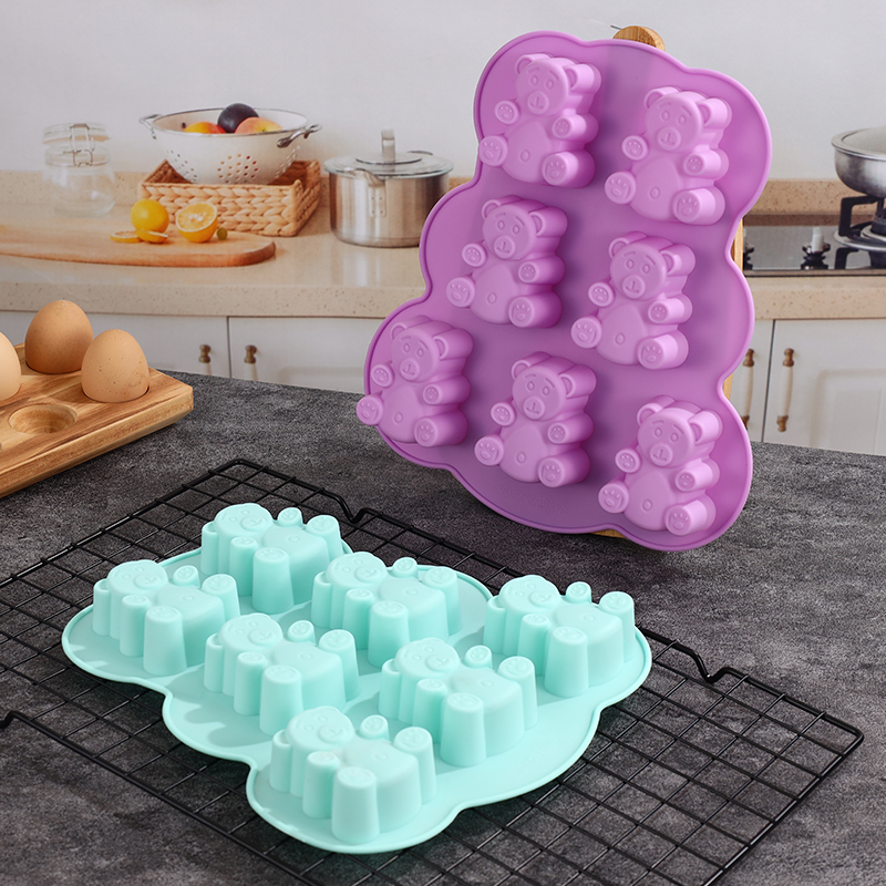 Cetakan Beruang Kenyal Silikon - Eco Soap ulasan dan harga
