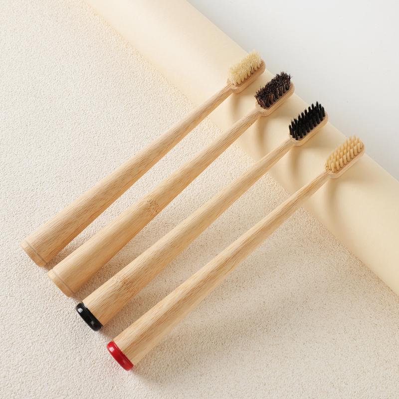 1 buah/4 buah Sikat Gigi Bulu  - Bamboo Toothbrush ulasan dan harga