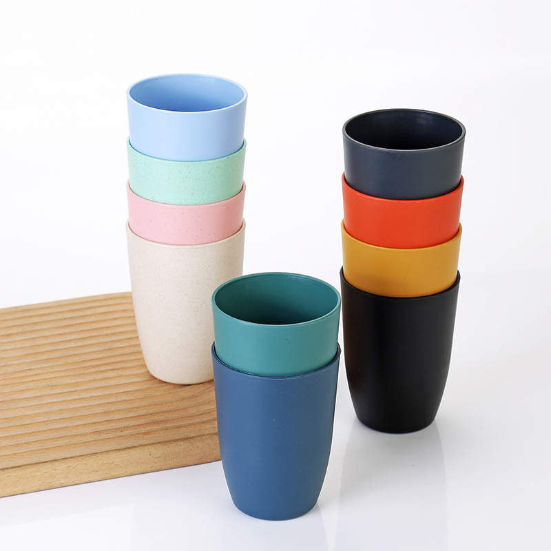 Gelas Jerami Gandum 6pcs Tahan - Reusable Straw ulasan dan harga