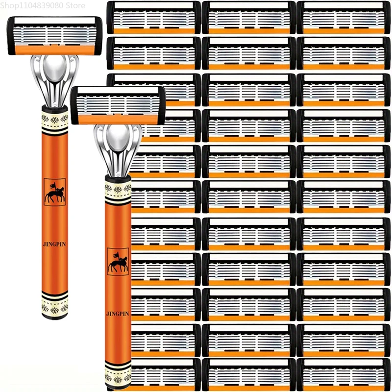 Set Pisau Cukur Aman 6 Lapis 2 - Safety Razor Handle ulasan dan harga