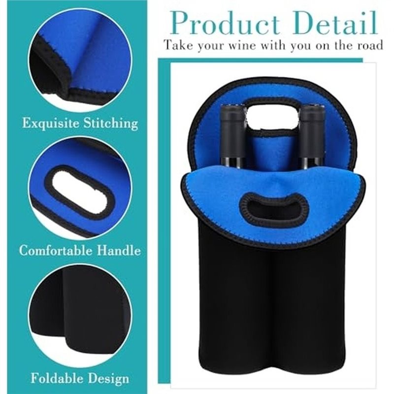 Tas Pembawa Botol Anggur AAAN, - Reusable Bottle ulasan dan harga