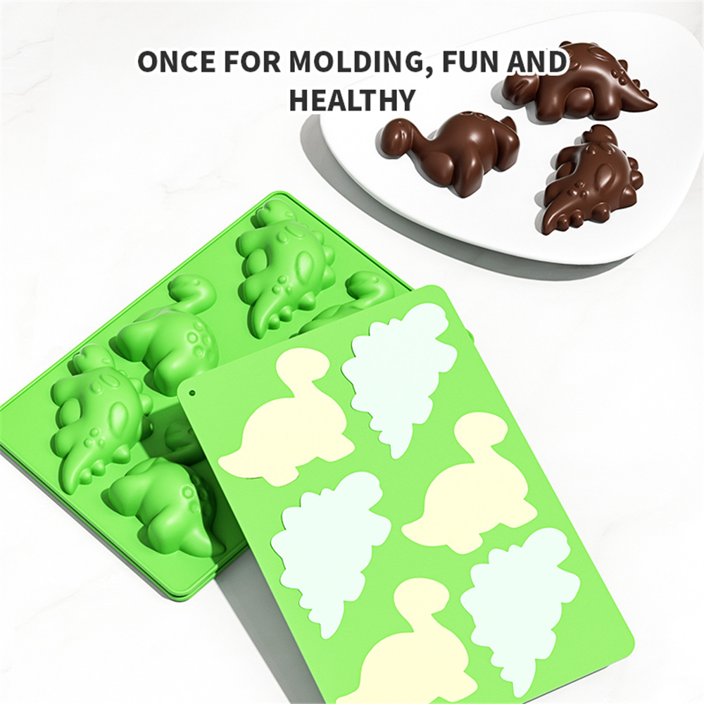 Cetakan Kue Silikon Dinosaurus - Eco Soap ulasan dan harga