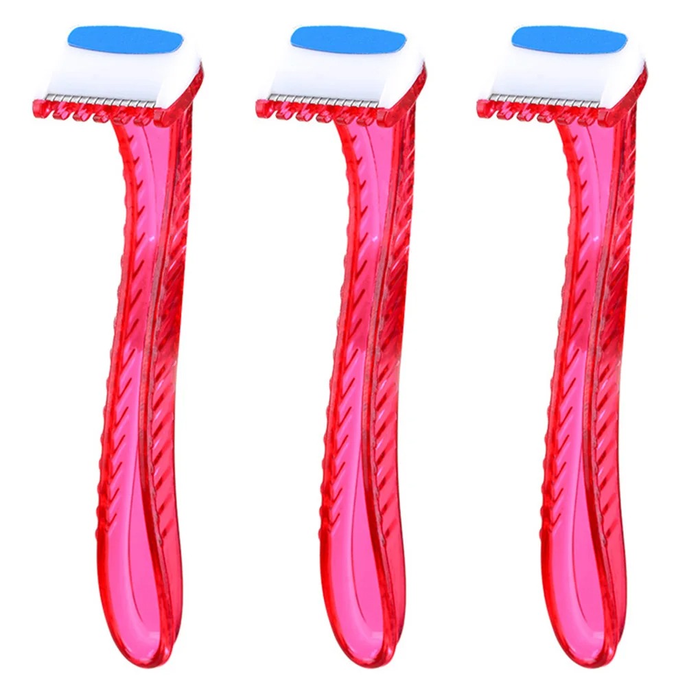 -5-30 Buah Pisau Cukur Wanita  - Safety Razor Handle ulasan dan harga